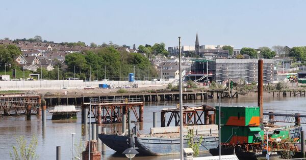 Looking across at the North Quays. Photo: Joe Evans Looking across at the North Quays. Photo: Joe Evans