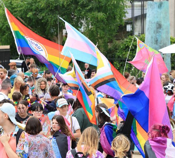 Pictured at last year's Pride of the Déise march. Pictured at last year's Pride of the Déise march.