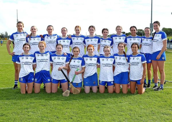 The Tramore camogie team. The Tramore camogie team.