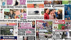 What the papers say: Saturday's front pages What the papers say: Saturday's front pages
