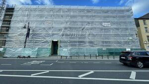 Pictures: Scaffolding comes down at Waterford's iconic City Hall  Pictures: Scaffolding comes down at Waterford's iconic City Hall