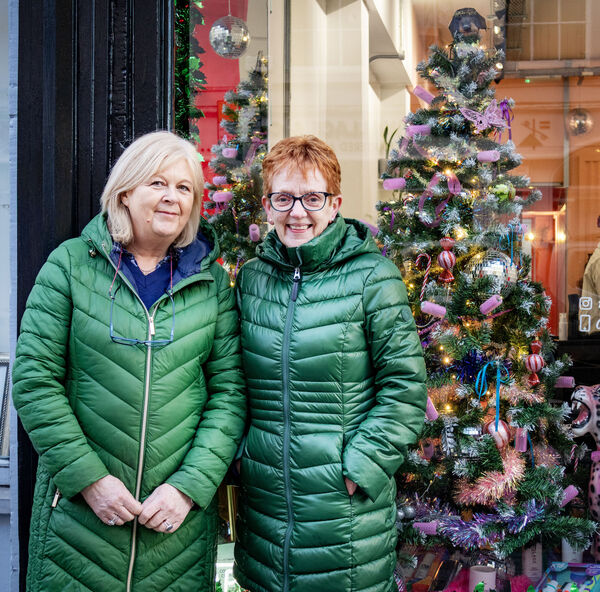 Christine and Dolores, St. Brigid's Charity Shop, Gladstone Street. Photo: Joe Evans Christine and Dolores, St. Brigid's Charity Shop, Gladstone Street. Photo: Joe Evans