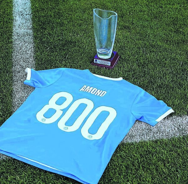 After making 800 professional appearances last season, Amond is set to chalk up more in 2026. Photo: INPHO/Ken Sutton After making 800 professional appearances last season, Amond is set to chalk up more in 2026. Photo: INPHO/Ken Sutton