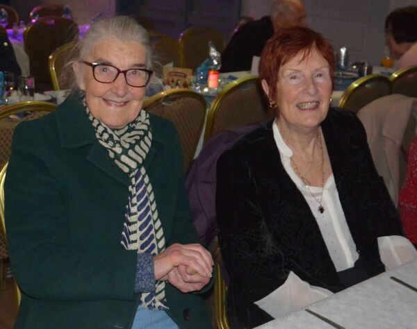 Ann Hayes and Grainne Touhey, at the Kill Community Complimentary Christmas Meal Event, funded by the Community Centre Committee. Ann Hayes and Grainne Touhey, at the Kill Community Complimentary Christmas Meal Event, funded by the Community Centre Committee.