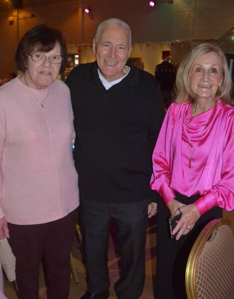 Mary Crowley, John and Nora Dwan, at the Kill Community Complimentary Christmas Meal Event, funded by the Community Centre Committee. Mary Crowley, John and Nora Dwan, at the Kill Community Complimentary Christmas Meal Event, funded by the Community Centre Committee.