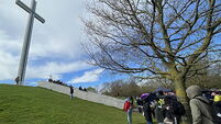 Crowd gathers in Dublin park for Good Friday pilgrimage Crowd gathers in Dublin park for Good Friday pilgrimage