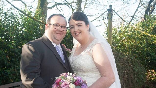Waterford Weddings: Sunny March wedding for couple who fell in love during lockdown Waterford Weddings: Sunny March wedding for couple who fell in love during lockdown