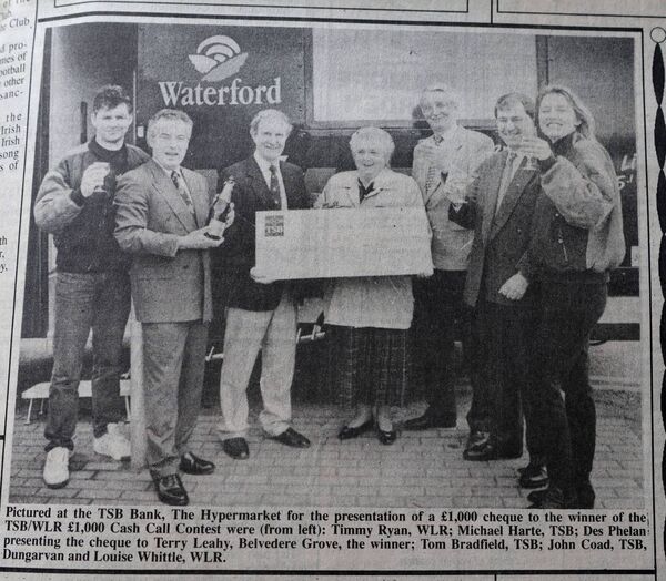 From The Archive sees Waterford News & Star photographer, Joe Evans, go through the newspaper records to pick out photos from Waterford's past From The Archive sees Waterford News & Star photographer, Joe Evans, go through the newspaper records to pick out photos from Waterford's past