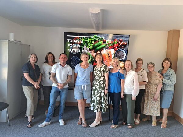 Nutrition talk at Community Wellbeing Afternoon in Ballysaggart Nutrition talk at Community Wellbeing Afternoon in Ballysaggart