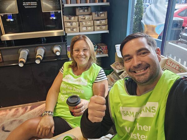 Samaritans out reach in Tallow Samaritans out reach in Tallow