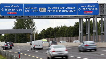 Motorist pay out more than €2 million a month in Tolls Motorist pay out more than €2 million a month in Tolls
