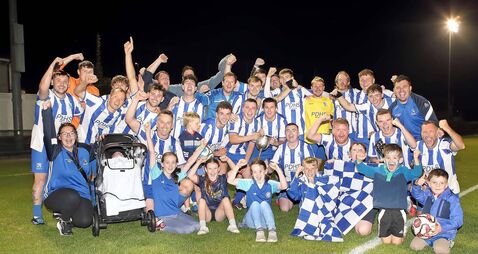 Father and son combination win the cup for Seaview Father and son combination win the cup for Seaview